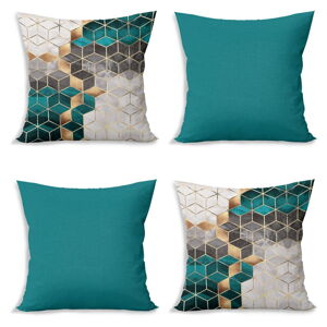 Poszewki na poduszki w zestawie 4 szt. Optic - Minimalist Cushion Covers