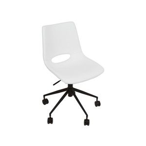 Białe krzesło biurowe Santiago Pons Avedis
