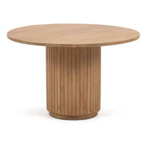 Naturalny okrągły stół z litego drewna mango ø 120 cm Licia – Kave Home