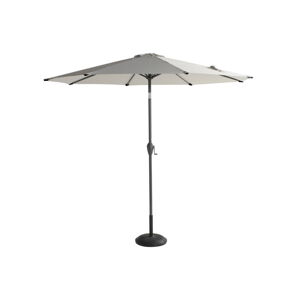 Jasnoszary parasol ogrodowy ø 270 cm Sunline – Hartman