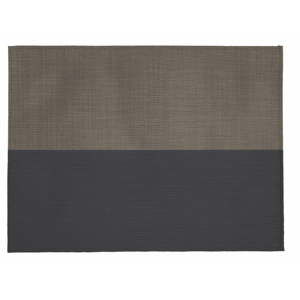 Beżowo-czarna mata stołowa Tiseco Home Studio Stripe, 33x45 cm