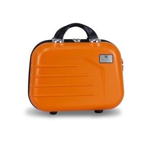 Pomarańczowy damska walizka podręczna My Valice PREMIUM Make Up & Hand Suitcase