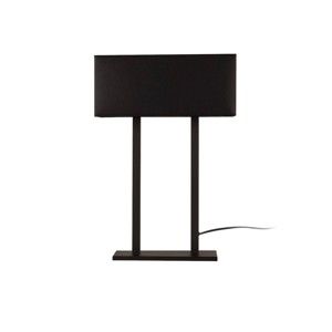 Czarna lampa stołowa z czarną podstawą Way Surf III