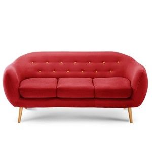 Sofa 3-osobowa Constellation Red/Orange/Natural
