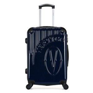 Ciemnoniebieska walizka na kółkach VERTIGO Valise Grand Format Duro, 89 l