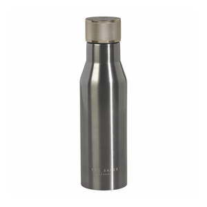 Butelka na wodę w srebrnym kolorze Ted Baker Knurled, 500 ml