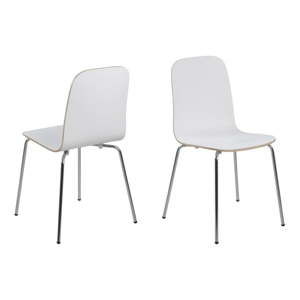 Białe krzesło do jadalni Actona Bjoorn