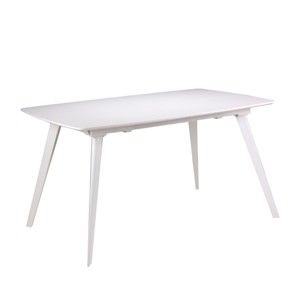 Biały stół rozkładany sømcasa Tessa, 140 x 90 cm