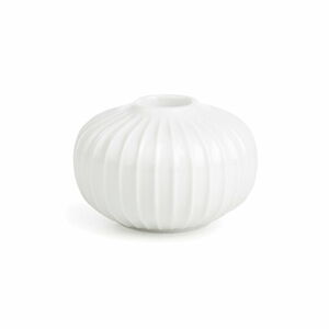 Biały porcelanowy świecznik Kähler Design Hammershoi, ⌀ 8 cm
