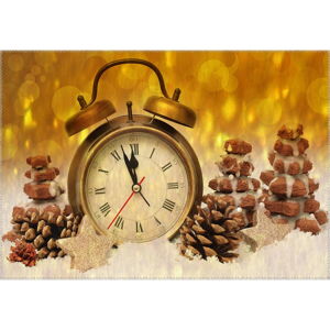 Dywan Vitaus Christmas Period Clock, 50x80 cm