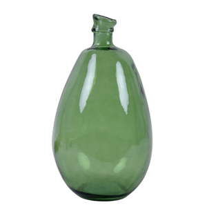 Zielony wazon ze szkła z recyklingu Ego Dekor Simplicity, wys. 47 cm