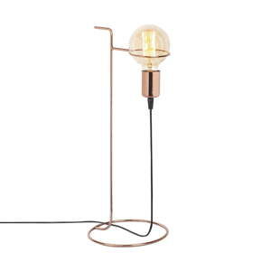 Metalowa lampa stołowa w miedzianym kolorze Opviq lights Ersi