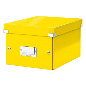 Żółte pudełko do przechowywania Leitz Universal, dł. 28 cm