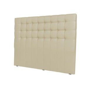Kremowy zagłówek łóżka Windsor & Co Sofas Deimos, 140x120 cm