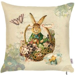 Poszewka na poduszkę Apolena Easter Rabbit, 43x43 cm