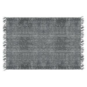 Czarny dywan bawełniany PT LIVING Washed, 140x200 cm