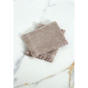 Komplet 2 brązowych ręczników My Home Plus Kitchen, 32x78 cm