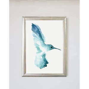 Plakat w ramce Piacenza Art Bird Right, 30x20 cm