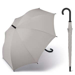 Jasnoszary parasol odporny na wiatr Ambiance Esprit, ⌀ 105 cm