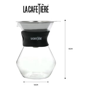 Dzbanek do parzenia kawy ze szkła borokrzemowego z filtrem ze stali nierdzewnej 0,4 l La Cafetiere – Kitchen Craft