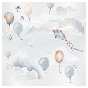 Zestaw naklejek ściennych Dekornik Balloons Fairytale