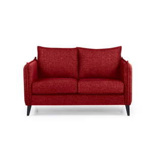 Czerwona sofa 2-osobowa Softnord Leo