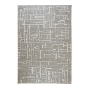 Szary/beżowy dywan 80x150 cm Jaipur – Webtappeti