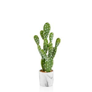 Sztuczny kaktus w marmurowej doniczce The Mia Picky
