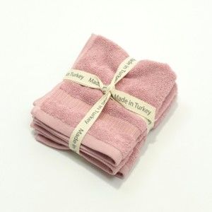 Jasnofioletowy ręcznik bawełniany My Home Plus Guest, 33x33 cm