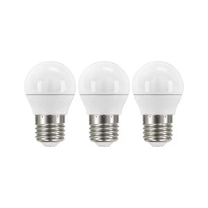 Żarówki LED z ciepłym światłem z gwintem E27 zestaw 3 szt., 5 W – EMOS