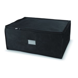 Czarny pojemnik z zapięciem na suwak Compactor Compress Pack, 210 l