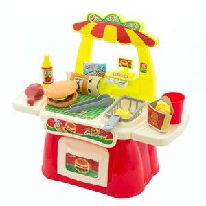 Zabawka/zestaw do przygotowania Fast Food z akcesoriami InnovaGoods Fast Food Game