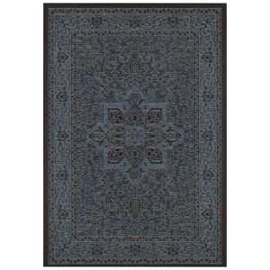 Czarno-szary dywan odpowiedni na zewnątrz Bougari Anjara, 160x230 cm