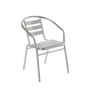 Aluminiowe krzesło ogrodowe Premier Housewares Bistro,