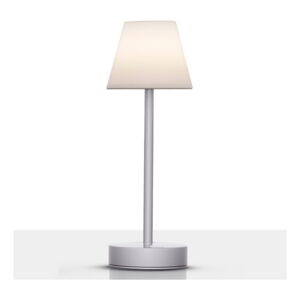 Biało-szara lampa stołowa 32 cm Divina – Tomasucci