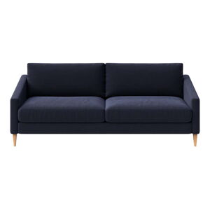 Ciemnoniebieska aksamitna sofa 200 cm Karoto – Ame Yens