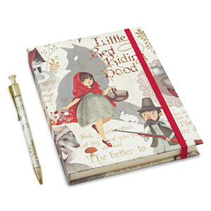 Notatnik 192 str. z długopisem Little Red Riding Hood – Kartos