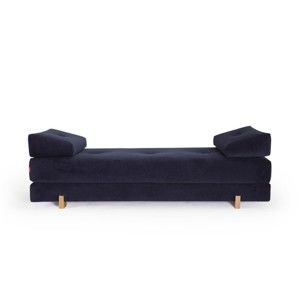 Fioletowa sofa rozkładana Innovation Sigmund