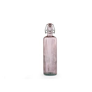 Różowa szklana butelka 750 ml Kusintha − Bitz