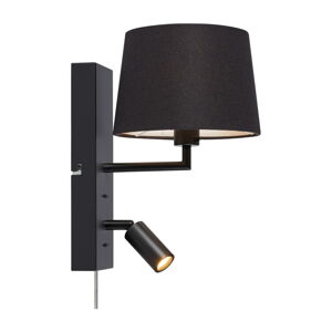 Czarny kinkiet LED (długość 28,5 cm) Como – Markslöjd