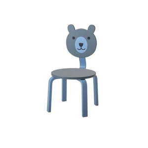 Niebieskie dziecięce krzesełko Bloomingville Bear
