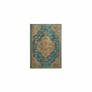 Tygodniowy kalendarz na rok 2022 Paperblanks Turquoise Chronicles, 13x18 cm