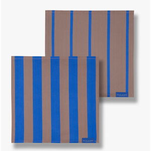 Serwetki tekstylne w zestawie 2 sztuk Stripes - Mette Ditmer Denmark
