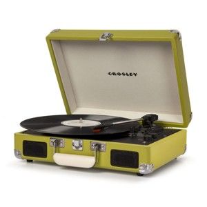 Zielony gramofon Crosley Cruiser Deluxe