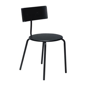 Czarne krzesła zestaw 4 szt. Koi – Hübsch