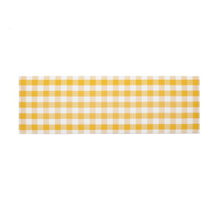 Żółty tapicerowany zagłówek 165x52 cm Billie – Really Nice Things