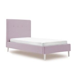 Fioletowe łóżko dziecięce PumPim Mia, 200x90 cm