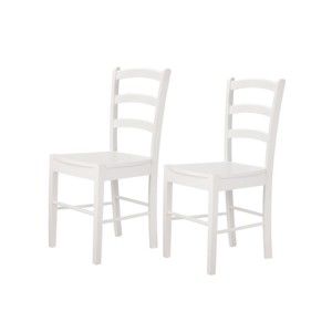 Zestaw 2 białych krzeseł Støraa Trento Quer