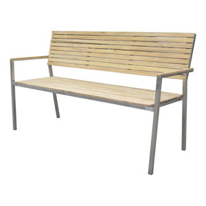 Ogrodowa ławka 3-osobowa z metalową konstrukcją Garden Pleasure Denver