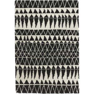 Czarno-biały dywan Mint Rugs Allure Black, 160x230 cm